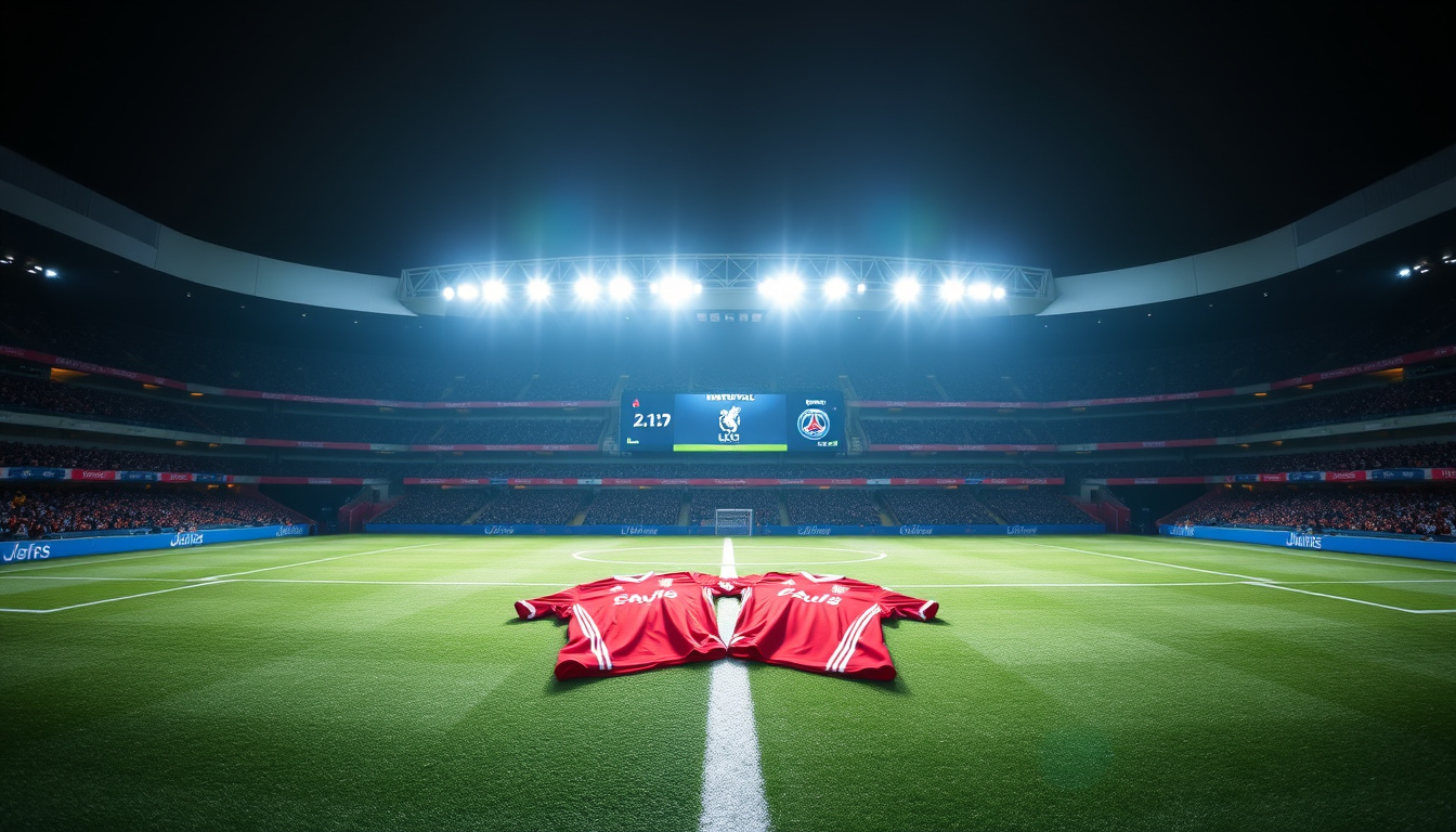 Alineaciones de Liverpool FC contra PSG: once y resultado